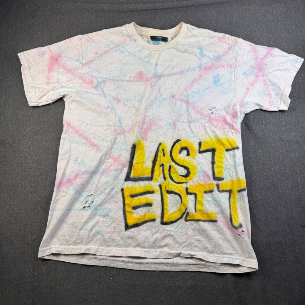 Last Edit Clothing T Shirt Graffiti‎ Design Streetwear Mens